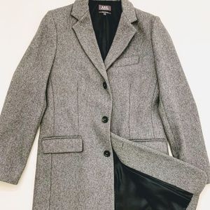 APC Chester Coat - Wool Topcoat size M (like new)